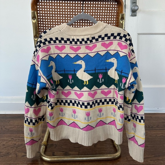 Kina & Tam Goose Sweater :) - Picture 4 of 4